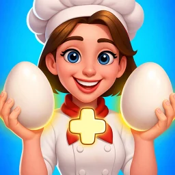 Ícone de Merge & Cook: Cooking Makeover